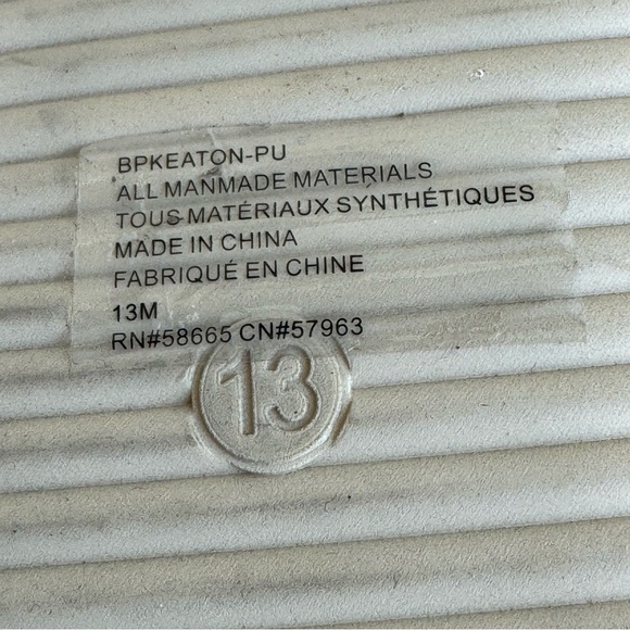 BP Keaton Braided Slide Sandal Beige in 13 - Picture 12 of 13